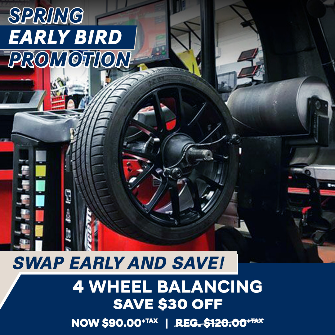 Early Swap - Wheel Balancing