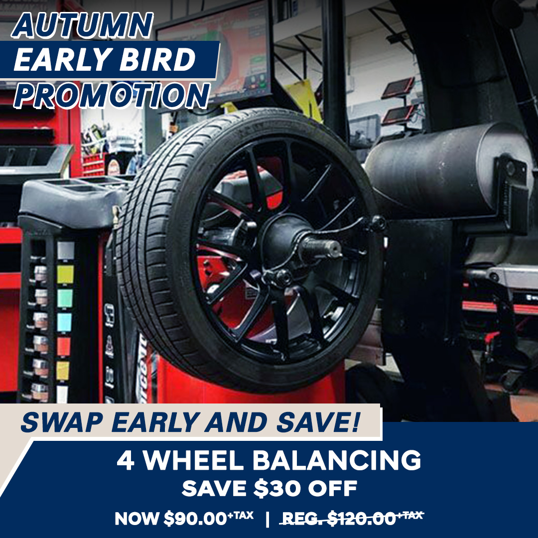 Early Swap - Wheel Balancing